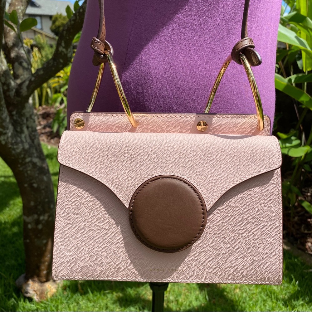 Danse Lente Mini Phoebe Leather Crossbody Bag